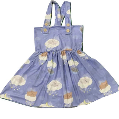 Sleepy Puppies Suspender Skirt Dress