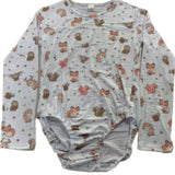 * Forest Critters Long Sleeve Bodysuit