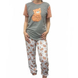 * Fall Bear Matching Pajamas Pants