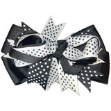 Polka Dot Hair Bow