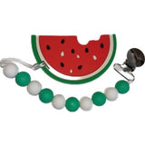 Fruit Silicone Teether Chewing Toy Pacifier Clip VARIETY