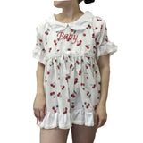 Embroidered Baby Cherry Dress *