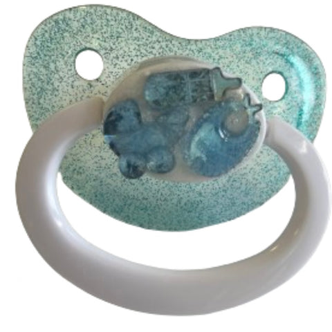 Blue baby Character Adult Pacifier