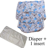 Up in the Air Panda Pocket Diaper