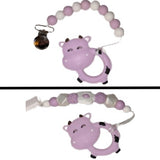 Cow Silicone Teether Chewing Toy Pacifier Clip VARIETY