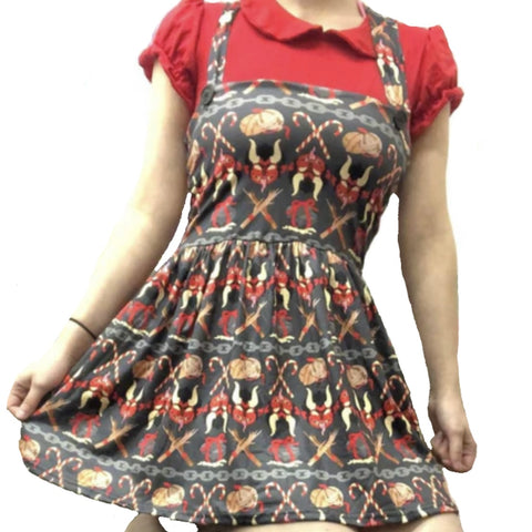 MERRY KRAMPUS Jumper Skirt Dress Clearance