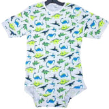 * Squishyabdl cotton Neon Dino pattern Bodysuit - Limited Stocked (Special Size chart) Clearance