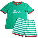 Nice Or Naughty Pajama Shorts