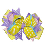 Polka Dot Hair Bow