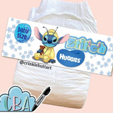 ABDL Landing Strip Diaper Tapes CrinkleButtArt