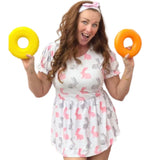 Hip Hop Bunnies Romper Dress