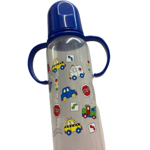 Vehicles car 9oz Baby Bottle with handles