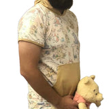 Little Bear Matching Shirt with Hood & Kangaroo Pocket