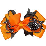 Polka Dot Hair Bow