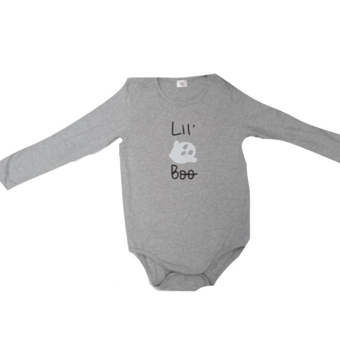 Long Sleeve Lil Boo Cotton Onesie Clearance