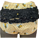 Sweet as Can Bee Ruffles Bloomers Shorts XS Only