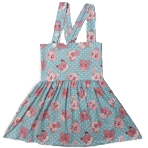 LIL CRITTERS Suspender Jumper Skirt Dress Clearance