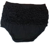 Black Ruffles Bloomer Shorts