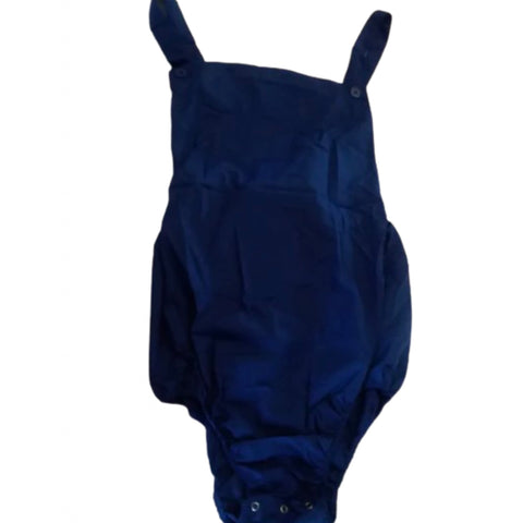 Plain Adult Romper Dark Blue -- Sizes Small - Medium - Large - XLarge - 2X - 3x - 4X