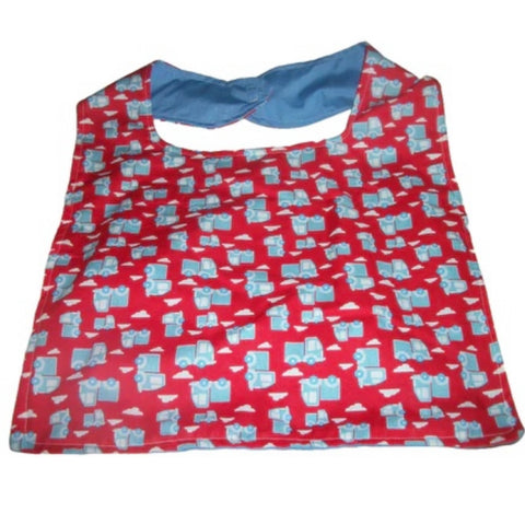 Vehicles Trucks Adult Bib