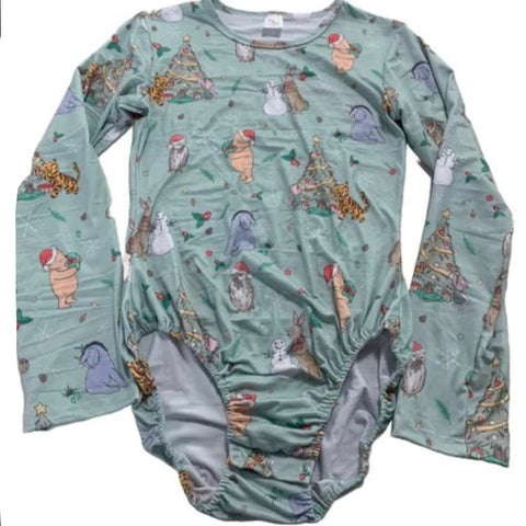 Christmas Little Bear Long Sleeve Bodysuit