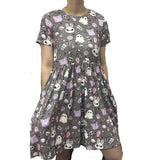 KAWAII GOTH Dress with Pockets