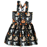 * Suspender TRICK & TREAT KITTY PUPPY Jumper Skirt Dress Clearance