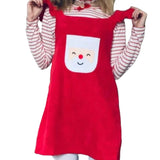 Santa Corduroy Dress