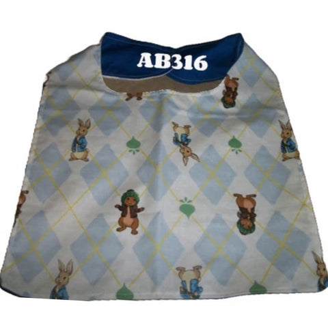 Book Rabbit Adult Bib