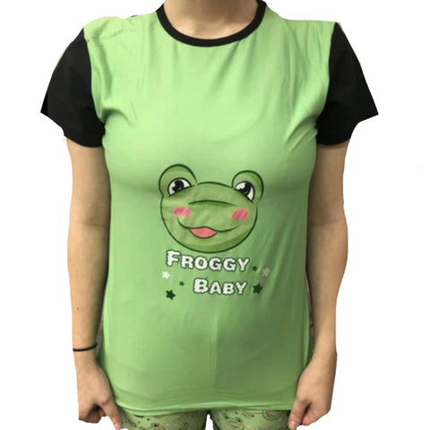 * Froggy Baby Matching Pajamas Shirt Clearance
