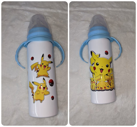 Video Game New 8 Ounce Stainless Steel Bottle With Handle