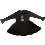 Halloween Kitty Long Sleeve Dress