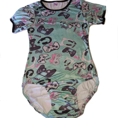 VIDEO GAME Short Sleeve Bodysuit clearance xxs only