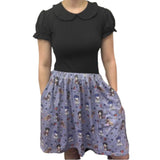 Creepy Dolls Skater Skirt