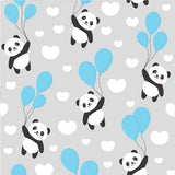 Up in the Air Panda 1pc Side Snap Sleep 'N Play Pajamas Clearance xxs xs s only