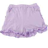 * Light Purple Ruffle Shorts
