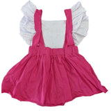 Baby Hot Pink Ruffle Romper Dress