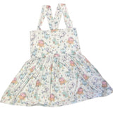 Easter Dinosaur Suspender Skirt Dress