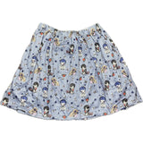 Creepy Dolls Skater Skirt