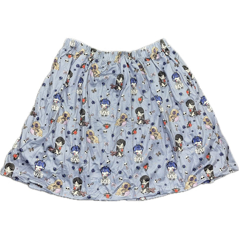 Creepy Dolls Skater Skirt