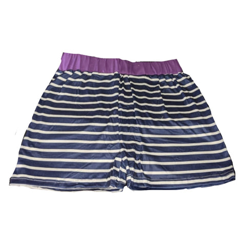 Dinosaur Dark Blue & Purple Shorts