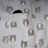 Squishyabdl cotton Blue Bear pattern Romper Onesie - Limited Stocked (Special Size chart) Large only