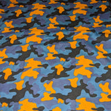 Clearance Squishyabdl cotton Blue and Orange Camouflage pattern Romper Bodysuit - Limited Stocked (Special Size chart)
