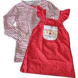 Santa Matching Jumper Matching CORDUROY Dress * Look over Measurements Clearance XXS XS