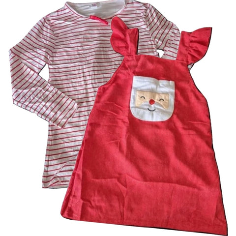 Santa Corduroy Dress