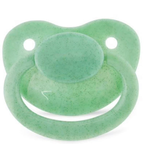 Green Sparkle New Large Color Adult Pacifier