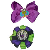 Bugs Owls Hair Bow *
