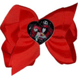Jack Skull Hair Bow *