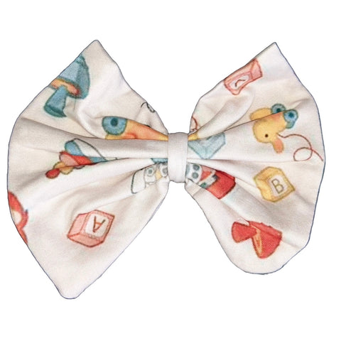Vintage Toys Fabric Hair Bow *