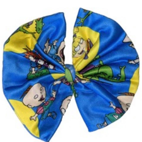 90's Kids Fabric Hair Bow